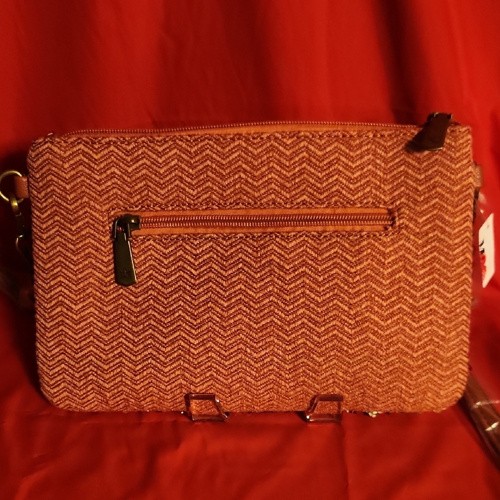 Glamorous Sequin Patterned Clutch, NWT - Picture 3 of 7